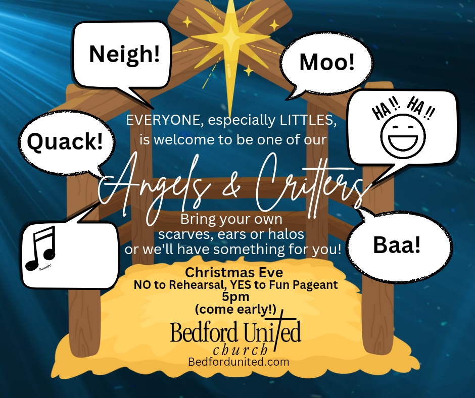 Dec 24. | 5:00pm – Angels & Critters