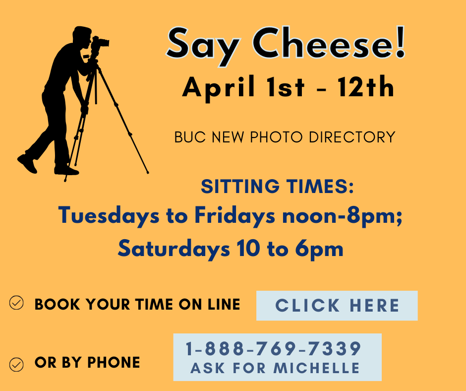 April 1-12 Say Cheese!